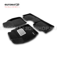 Текстильные 3D коврики Euromat3D Lux в салон для Toyota Corolla (2013-2018) № EM3D-005128 Текстильные 3D коврики Euromat3D Lux в салон для Toyota Corolla (2013-2018) № EM3D-005128