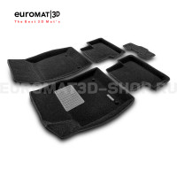 Текстильные 3D коврики Euromat3D Business в салон для Chevrolet Cruze (2009-) № EMC3D-001504
