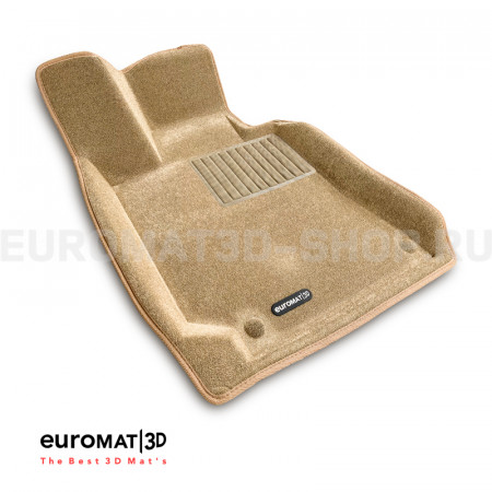 Текстильные 3D коврики Euromat3D Business в салон для Mercedes E-Class (W212) (2009-2016) № EMC3D-003505T Бежевые Текстильные 3D коврики Euromat3D Business в салон для Mercedes E-Class (W212) (2009-2016) № EMC3D-003505T Бежевые