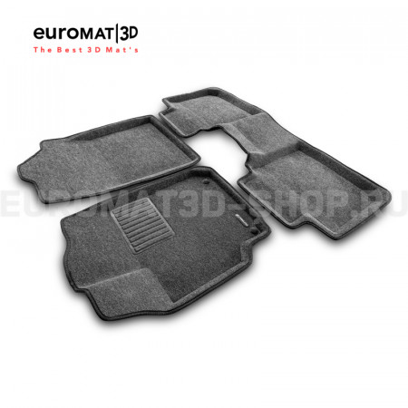 Текстильные 3D коврики Euromat3D Business в салон для Toyota Camry V50 (2011-2017) № EMC3D-005104G Серые Текстильные 3D коврики Euromat3D Business в салон для Toyota Camry V50 (2011-2017) № EMC3D-005104G Серые
