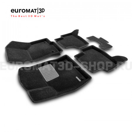 Текстильные 3D коврики Euromat3D Business в салон для Audi A3 (2014-) № EMC3D-004507 Текстильные 3D коврики Euromat3D Business в салон для Audi A3 (2014-) № EMC3D-004507