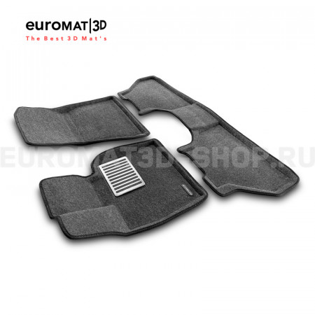 Текстильные 3D коврики Euromat3D Lux в салон для Bmw X6 (E71) (2008-2014) № EM3D-001212G Серые Текстильные 3D коврики Euromat3D Lux в салон для Bmw X6 (E71) (2008-2014) № EM3D-001212G Серые
