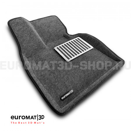 Текстильные 3D коврики Euromat3D Lux в салон для Bmw X6 (E71) (2008-2014) № EM3D-001212G Серые Текстильные 3D коврики Euromat3D Lux в салон для Bmw X6 (E71) (2008-2014) № EM3D-001212G Серые