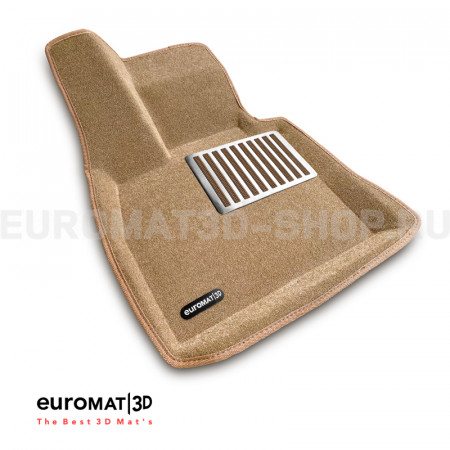 Текстильные 3D коврики Euromat3D Lux в салон для Bmw X5 (F15) (2015-) № EM3D-001215T Бежевые Текстильные 3D коврики Euromat3D Lux в салон для Bmw X5 (F15) (2015-) № EM3D-001215T Бежевые