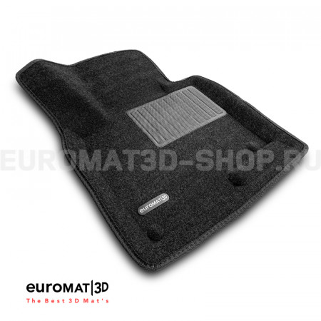 Текстильные 3D коврики Euromat3D Business в салон для Mazda CX-5 (2017-) № EMC3D-003414