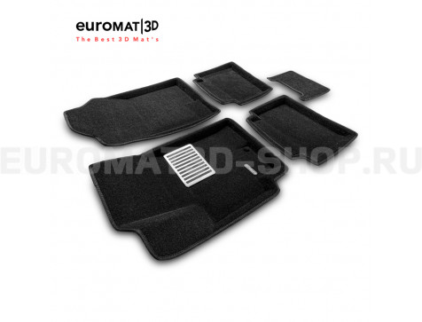 Текстильные 3D коврики Euromat3D Lux в салон для Hyundai Solaris (2017-) № EM3D-002931 Текстильные 3D коврики Euromat3D Lux в салон для Hyundai Solaris (2017-) № EM3D-002931