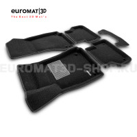 Текстильные 3D коврики Euromat3D Business в салон для Audi A5 (2016-) Sportback № EMC3D-001102