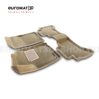 Текстильные 3D коврики Euromat3D Lux в салон для Toyota Land Cruiser Prado 150 (2014-) № EM3D-005120T Бежевые Текстильные 3D коврики Euromat3D Lux в салон для Toyota Land Cruiser Prado 150 (2014-) № EM3D-005120T Бежевые