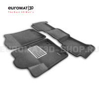 Текстильные 3D коврики Euromat3D Lux в салон для Nissan Patrol (2010-) № EM3D-002813G Серые Текстильные 3D коврики Euromat3D Lux в салон для Nissan Patrol (2010-) № EM3D-002813G Серые