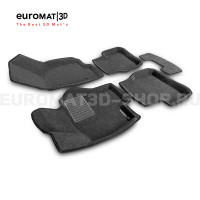 Текстильные 3D коврики Euromat3D Business в салон для Volkswagen Passat B7 (2011-2015) № EMC3D-005412G Серые Текстильные 3D коврики Euromat3D Business в салон для Volkswagen Passat B7 (2011-2015) № EMC3D-005412G Серые