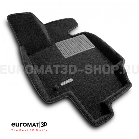 Текстильные 3D коврики Euromat3D Premium в салон для Toyota Rav 4 (2019-2026) (АКПП) № EMPR3D-005105 Текстильные 3D коврики Euromat3D Premium в салон для Toyota Rav 4 (2019-2026) (АКПП) № EMPR3D-005105