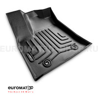 3D коврики Euromat3D Liner в салон для Mercedes GLE-Class (W167) (2019-) № EM3DLI-003509