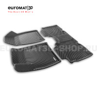 3D коврики Euromat3D EVA в салон для Jetour X90 PLUS (2023-) № EM3DEVA-000021