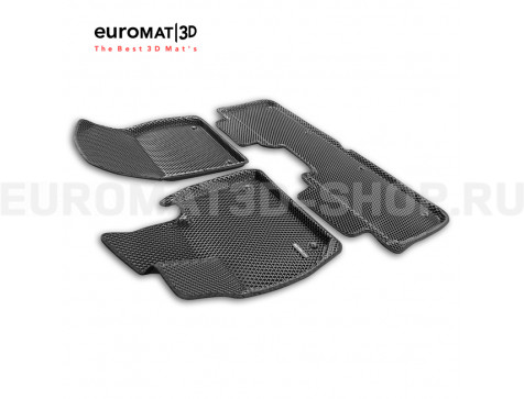 3D коврики Euromat3D EVA в салон для Lixiang L7 (2023-2024) № EM3DEVA-005741