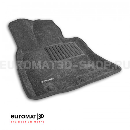 Текстильные 3D коврики Euromat3D Business в салон для Mazda CX-9 (2017-) № EMC3D-003401G Серые Текстильные 3D коврики Euromat3D Business в салон для Mazda CX-9 (2017-) № EMC3D-003401G Серые