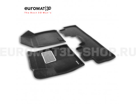 Текстильные 3D коврики Euromat3D Lux в салон для Soueast S07 (2024-) № EM3D-000022